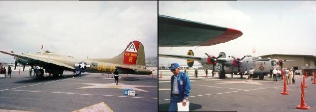 [Picture of the bombers on the tarmac]